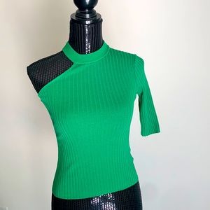 Bar III One shoulder Top